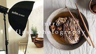 INTRO TO FLASH LIGHTING FOR FOOD PHOTOGRAPHY - EASY GUIDE TO GET STARTED (FT. GODOX AD300)