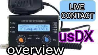 usDX QRP Transceiver - Live 40 Meters