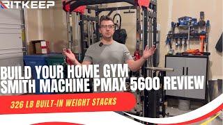 Unboxing and Reviewing the Ultimate Smith Machine | RitKeep PMAX 5600 Full Home Gym Setup