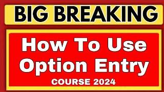 HOW TO USE KCET NEET OPTION ENTRY COURSE/KCET OPTION ENTRY 2024/KCET 2024 KEA /KCET NEET 2024