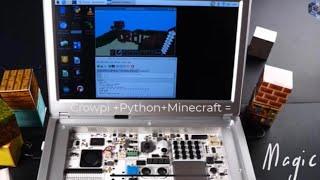 QSTSS Students Learn #Python Program Language Through #Minecraft using #Crowpi2