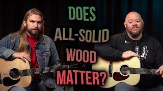 Does All Solid Wood Matter? | Martin 000-12e vs. 000-13e