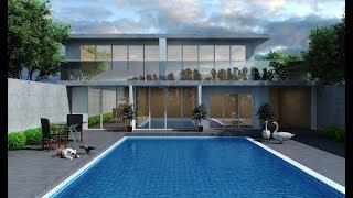 Vray 3ds max tutorial - vray exterior lighting part2