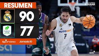 Real Madrid - Unicaja (90 - 77) RESUMEN | Liga Endesa 2024-25