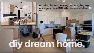 first month in our DIY DREAM HOME | new home vlog + my 2024 interior design plans & project ideas