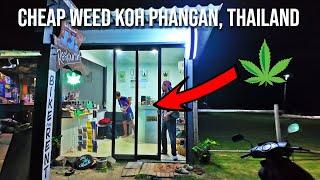 Price Shock! Two Expensive Weed Shops & One Hidden Gem | Koh Phangan, Thailand