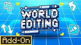 WORLD EDITING ADDON: World Edit Simplified for Minecraft Bedrock Edition