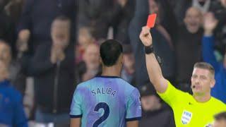 William Saliba Red Card vs Bournemouth, Arsenal vs Bournemouth Highlights, Premiere League 2024