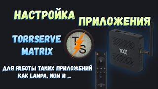  НАСТРОЙКА ПРИЛОЖЕНИЯ TORRSERVE