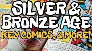 SILVER & BRONZE AGE MARVEL, KEY COMICS, & MORE!