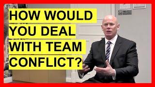 How would you Deal With CONFLICT between two Coworkers? The BEST Answer to this Interview Question!