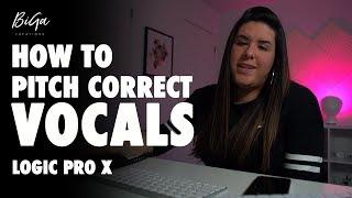 How to Pitch Correct Vocals like a PRO! - [Logic Pro X]