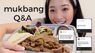 mukbang Q&A: dating and marriage, becoming an "influencer", what I studied in college