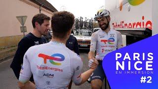 25.03.10 En immersion sur Paris Nice #2 avec le Team TotalEnergies