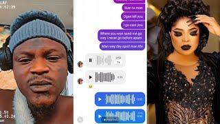 WAR: LEAK AUDIO CONVERSATION - PORTABLE RAIN CURSES ON BOBRISKY FOR WINNING THE BEST DRESSED FEMALE