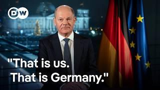 'We can find strength by standing together' | Scholz's NYD address | DW News