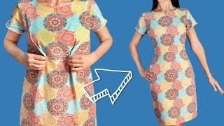 Sewing trick - how to downsize a dress to fit perfectly! Miarti ️