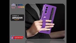 Metapark Case for Galaxy Z Fold 3, Full Protection Luxury Leather Cover| Provide Studio