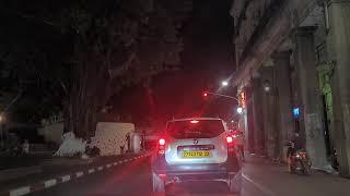 night driving in annaba جولة ليلية في عنابة البوني ساحة الثورة وسط المدينة فالماسكورت elbouni  cour