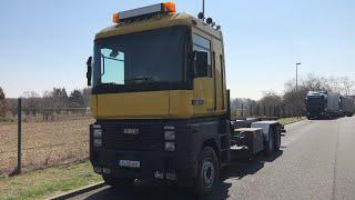 V8 truck open pipe very loud on street!!! V8 sound extrem laut V8 LKW V8 Turbo whistle GoPro 7 black