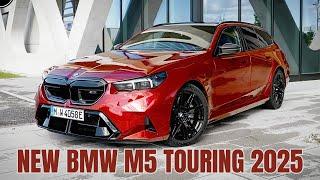 With Fire Red Color Design | New BMW M5 Touring 2025