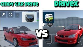 Cindy Car Drive And DriveX Comparison!!