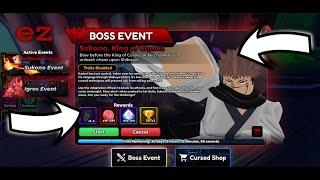 Как Легко Пройти Новый Boss Event В Anime Vanguards (ez Sukuna)