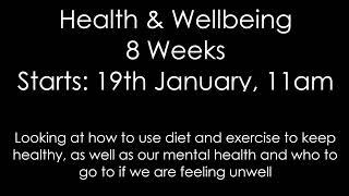 NSPF Health & Wellbeing Courses