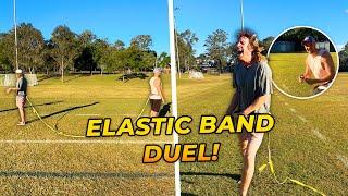 Elastic Band Duel!