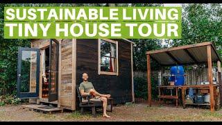 Simple and Sustainable Living in My 100 Square Foot Tiny House