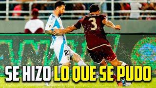 ¡IMPRESIONANTE! La LLUVIA ARRUINA  VENEZUELA vs ARGENTINA 