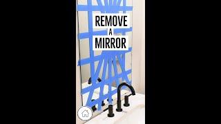 DIY Shorts - How to remove a mirror