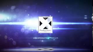 X Productions Media Logo Intro Animation