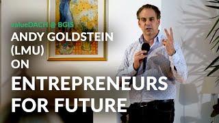 Entrepreneurs for future? Andy Goldstein of the LMU Entrepreneurship Center outlines his plan