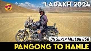 Pangong To Hanle Jate Time Sara Extra Petrol Gir Gaya  Kya Musibat Hai Ye||super meteor 650