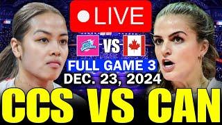 CREAMLINE VS. EDMONTON CANADA LIVE NOW - DECEMBER 23, 2024 | FULL GAME 3