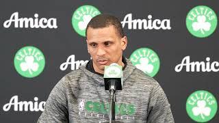 Joe Mazzulla: Jrue Holiday Finger Injury Update | Celtics vs Cavs Pregame