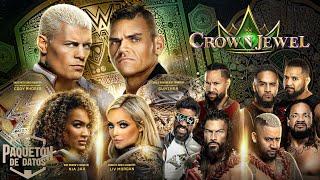 WWE Crown Jewel "El Paqueton de Datos"