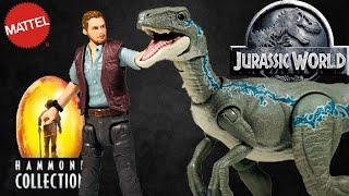 Mattel Hammond Collection Velociraptor Blue & Owen Grady Review!! Jurassic World New 2024