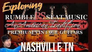 Exploring Rumble Seat Music: Nashville's Vintage Guitar Paradise! 