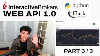 Interactive Brokers Web API [Part 3] - Web App Tutorial