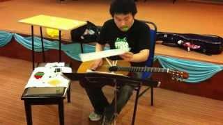 Gaku Yamada guitar recital on April 12th, 2014 (2)