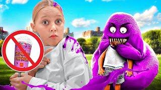 НЕ ПИЈЕ GRIMACE SHAKE! | GRIMACE SHAKE у стварном животу!