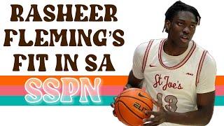 Spurs Prospect Breakdown: Rasheer Fleming | SSPN Clips