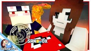 턱토끼 운 폭발한날!! [마인크래프트 모드 챌린지: 파이어 가디언] - Mod Challenge - [잠뜰]