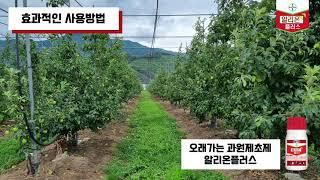 효과적인 알리온플러스 과원제초제 사용법