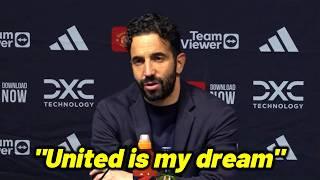 Ruben Amorim Man United interview