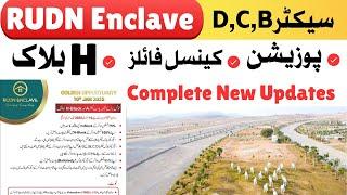 RUDN ENCLAVE, Sector B,C,D | Possession? Cancel File's? H Block Complete New Updates