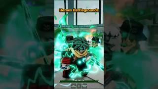 NEW UPDATE IS FIRE #heroesbattlegrounds #anime #roblox #tsb #deku #shigaraki