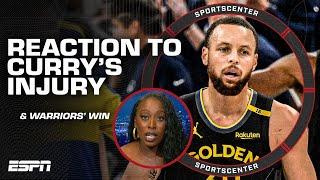 Steph Curry's hamstring injury has Chiney Ogwumike 'extremely concerned' for Warriors | SportsCenter